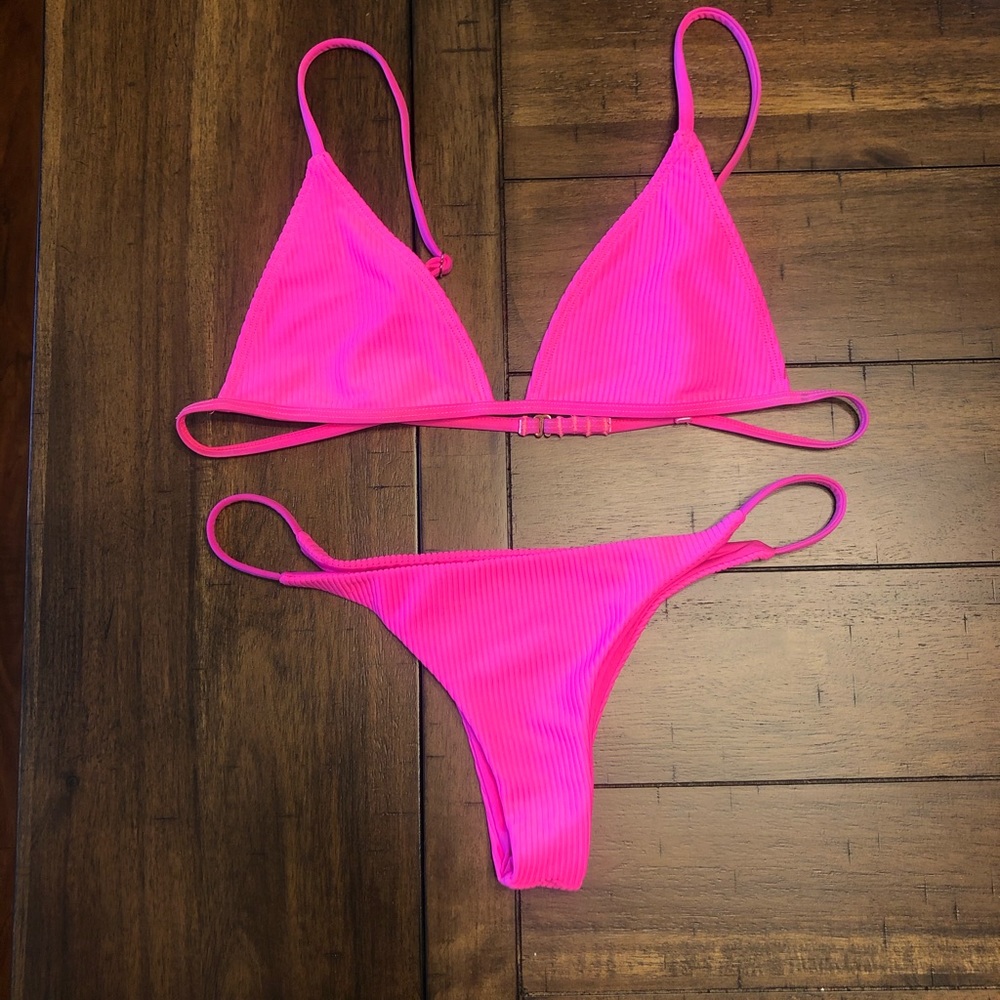 Heart Throb Pink Chase Bikini